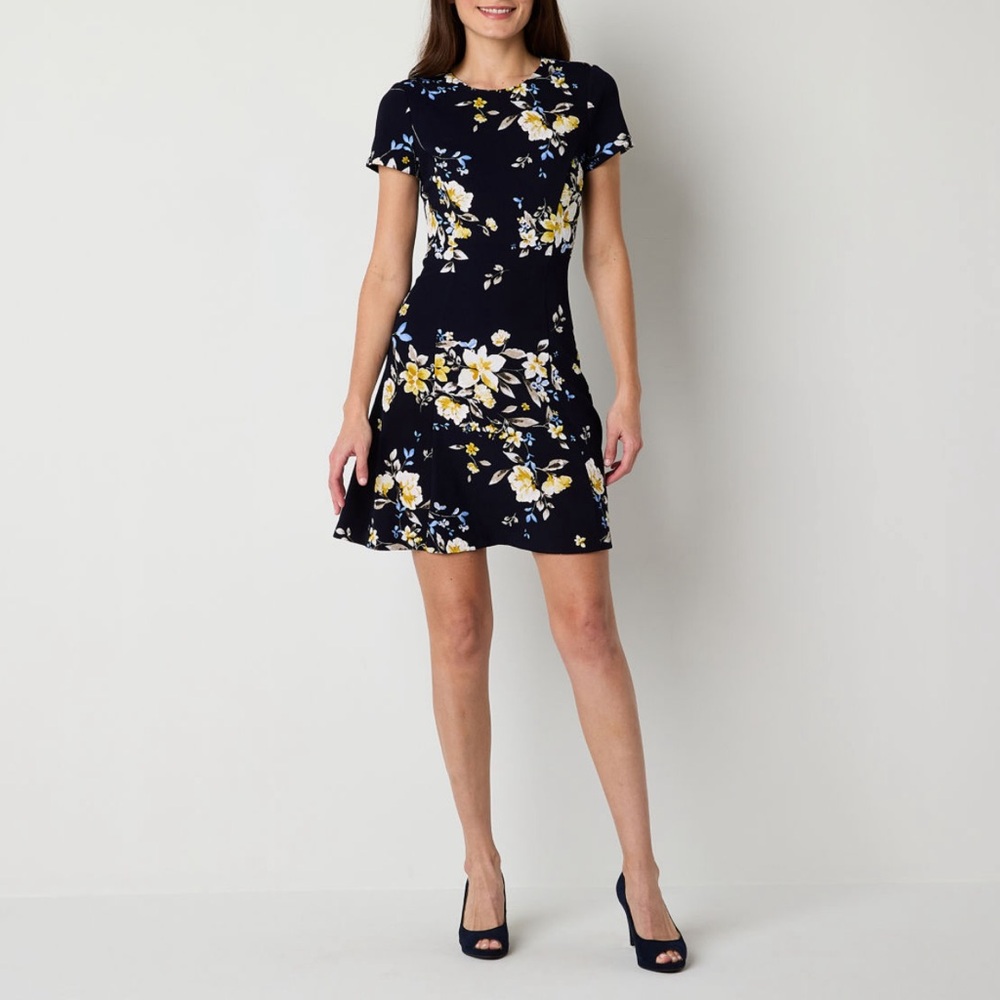 JH Floral dress 2 Petite